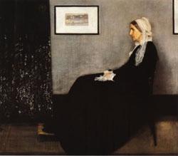 James Abbott McNeil Whistler Arrangement in Gray and Bloack No.1;Portrait of the Artist's Mother oil painting image